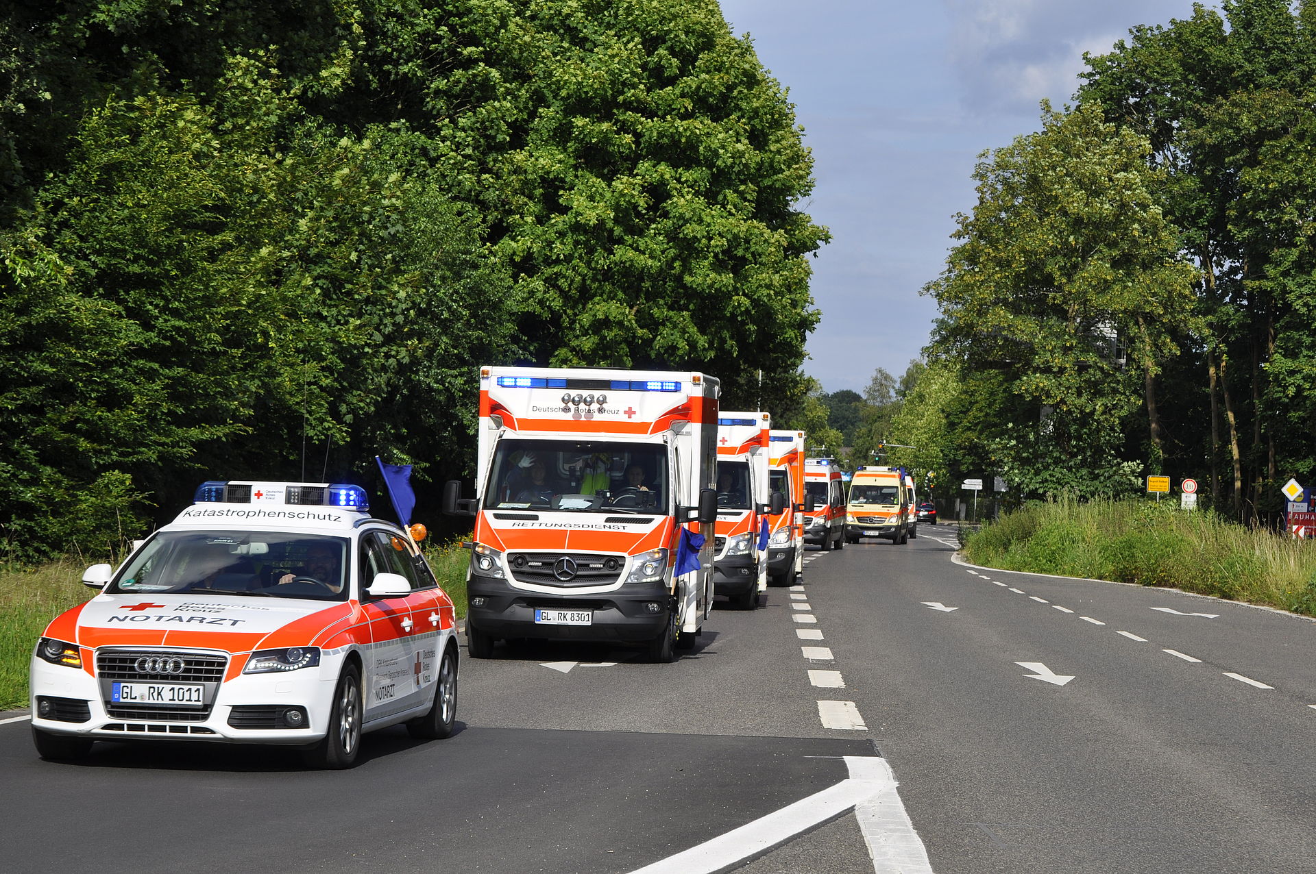 PTZ-10 auf dem Weg zum Einsatz
